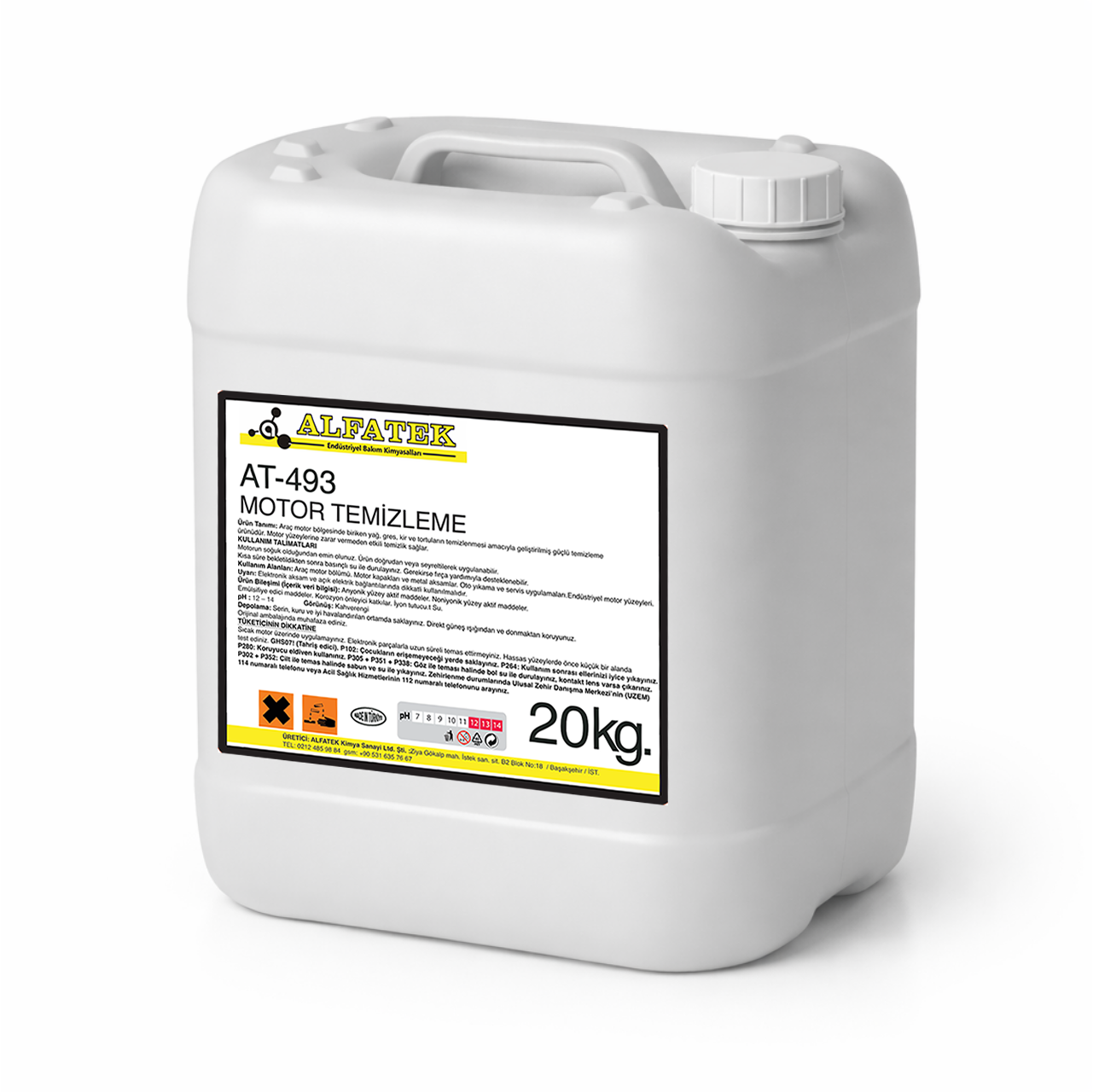 AT-493 Motor Temizleme